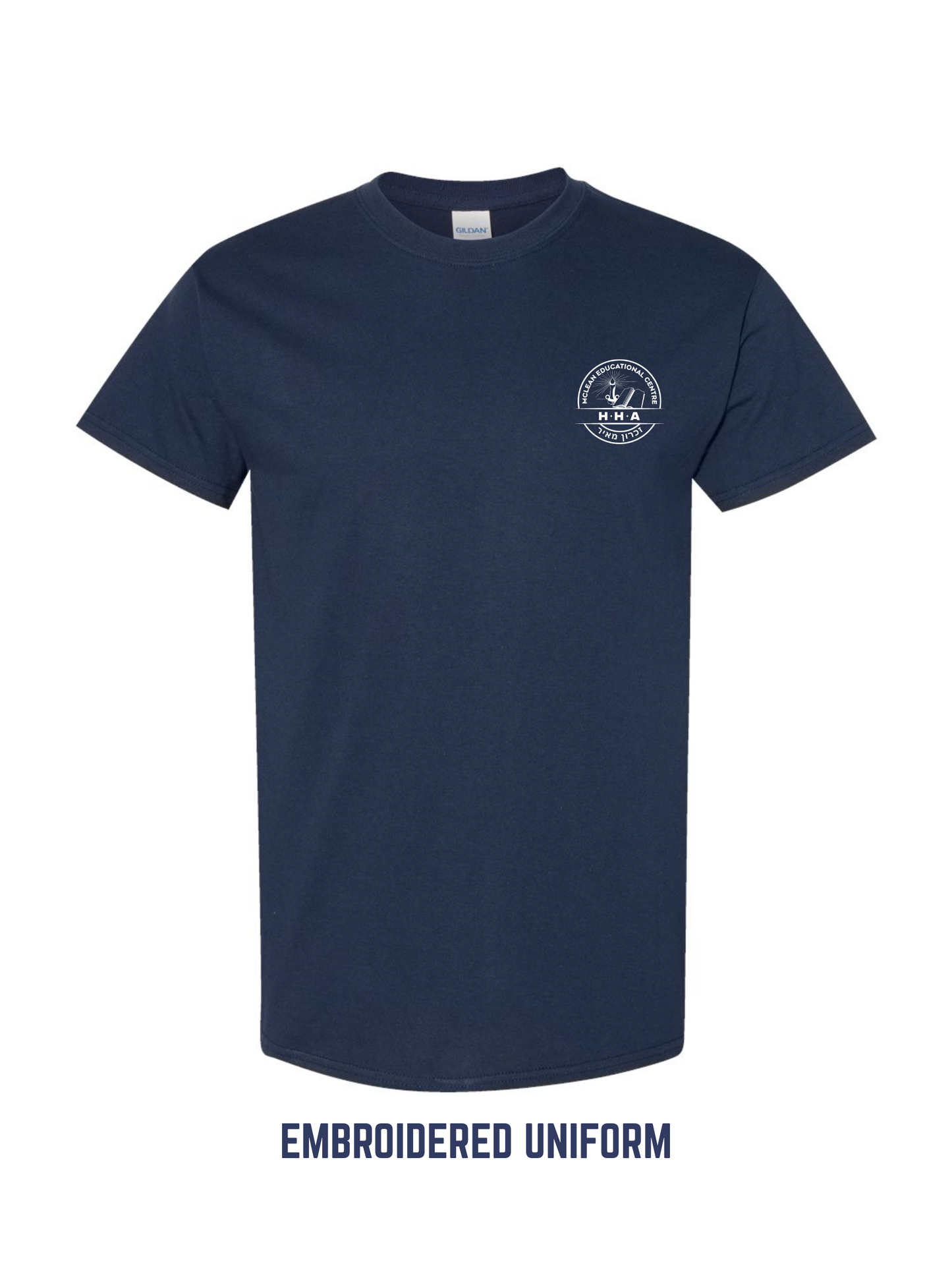 Embroidered Crest Uniform T-Shirts