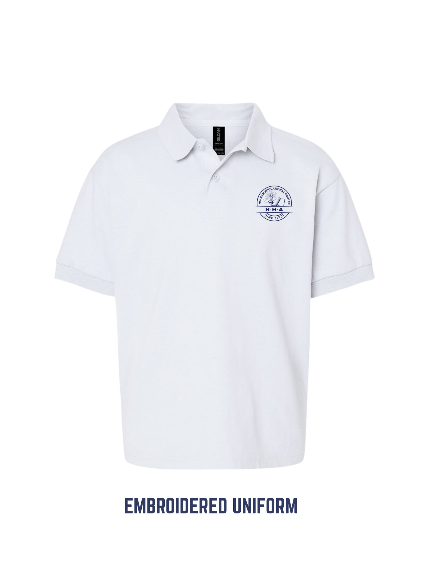 Embroidered Crest Polo Shirts