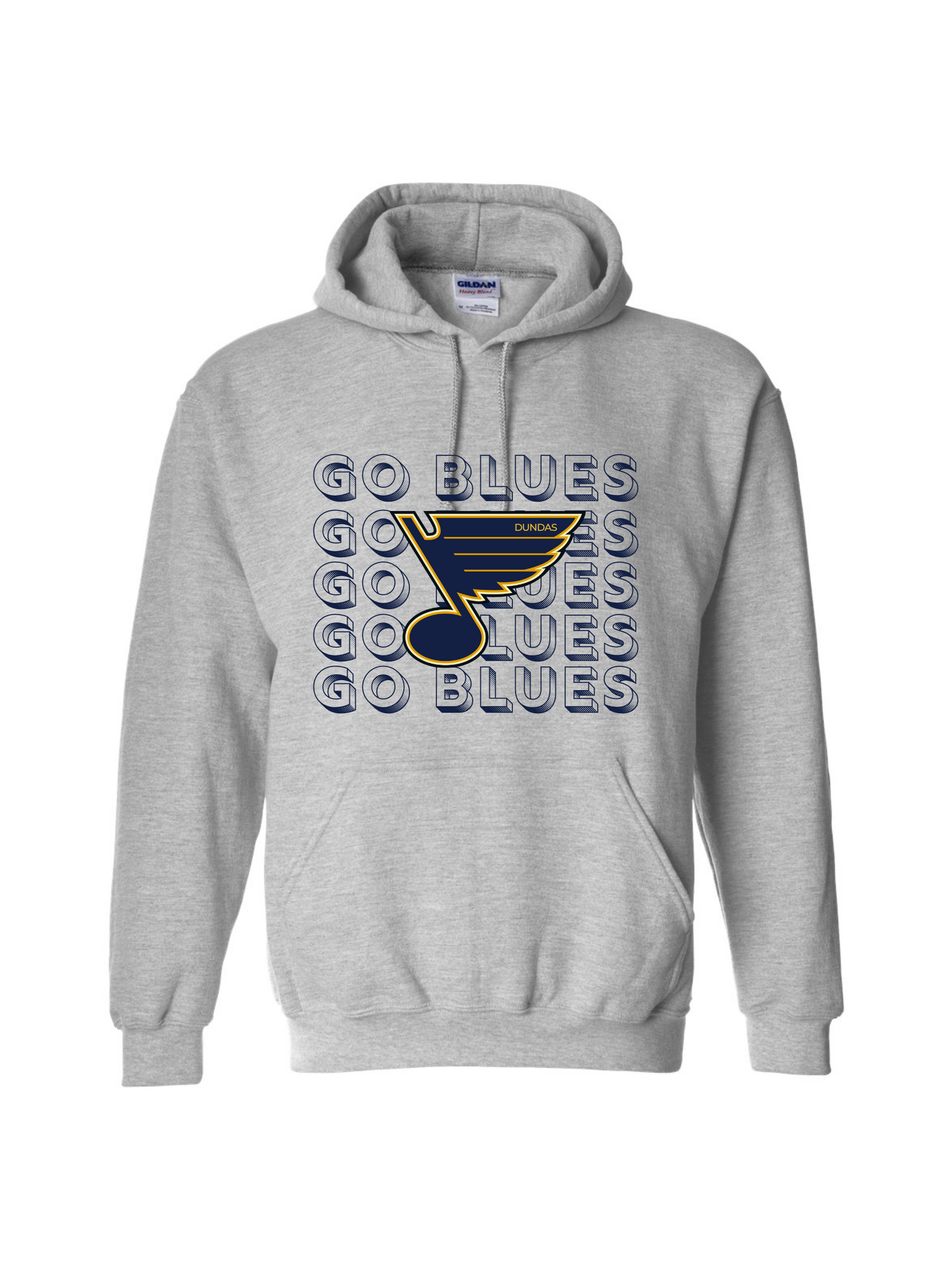 Go Blues Repeater Hoodie