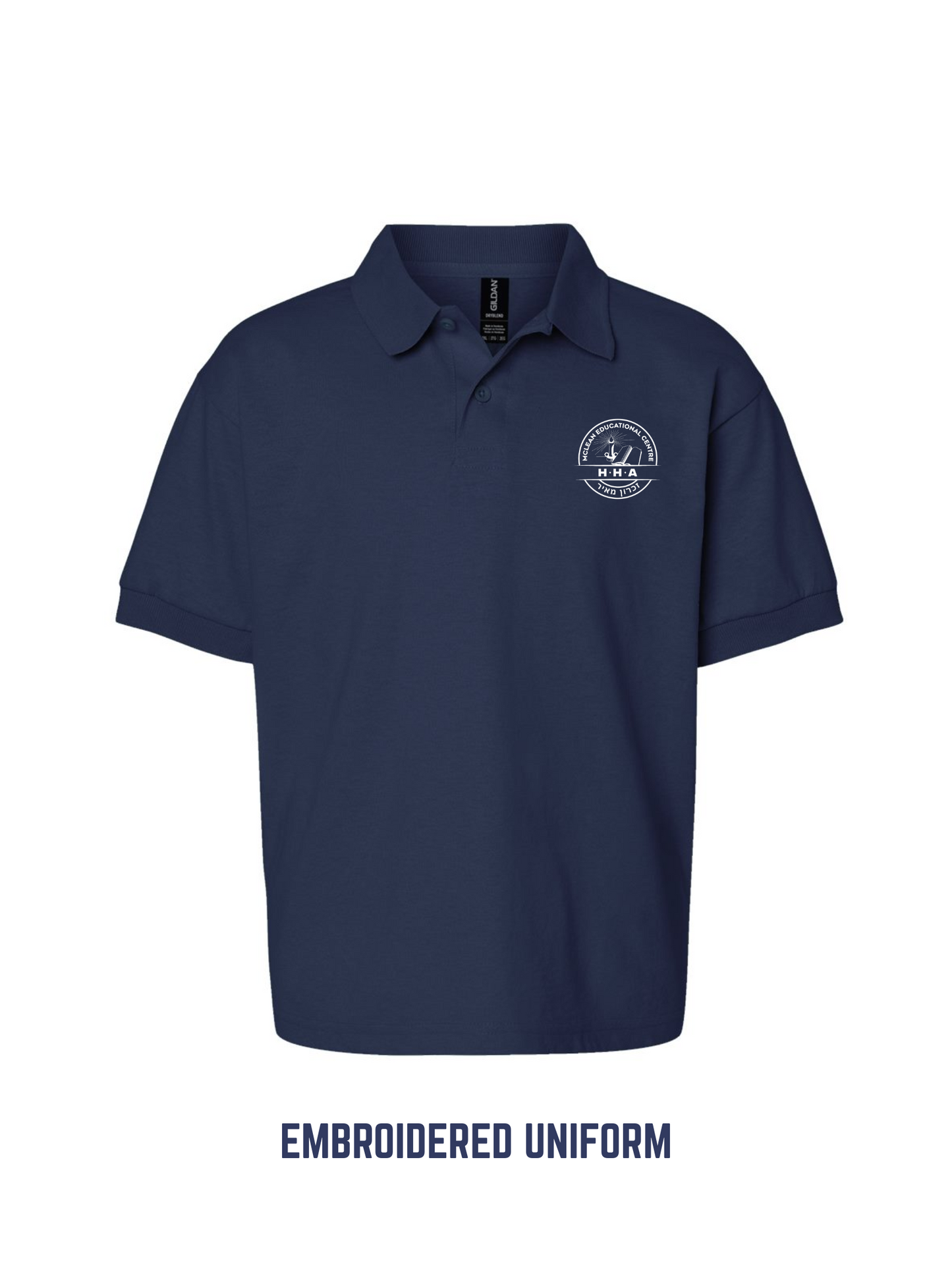 Embroidered Crest Polo Shirts