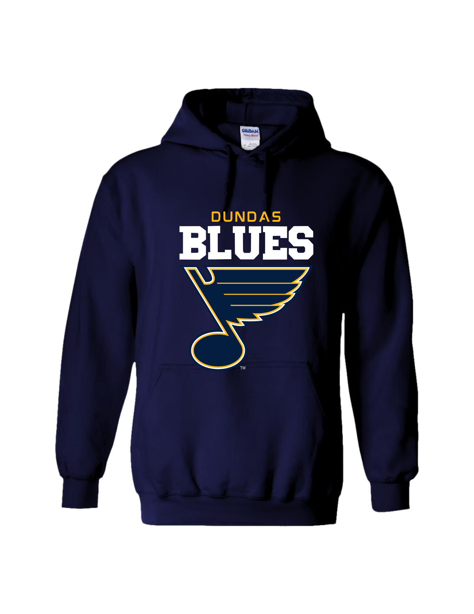 Dundas Select Blues Hoodie (Navy or Gold)