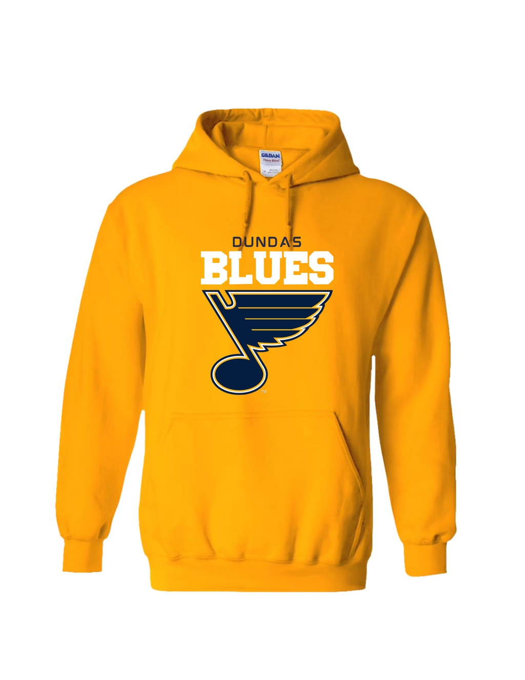 Dundas Select Blues Hoodie (Navy or Gold)