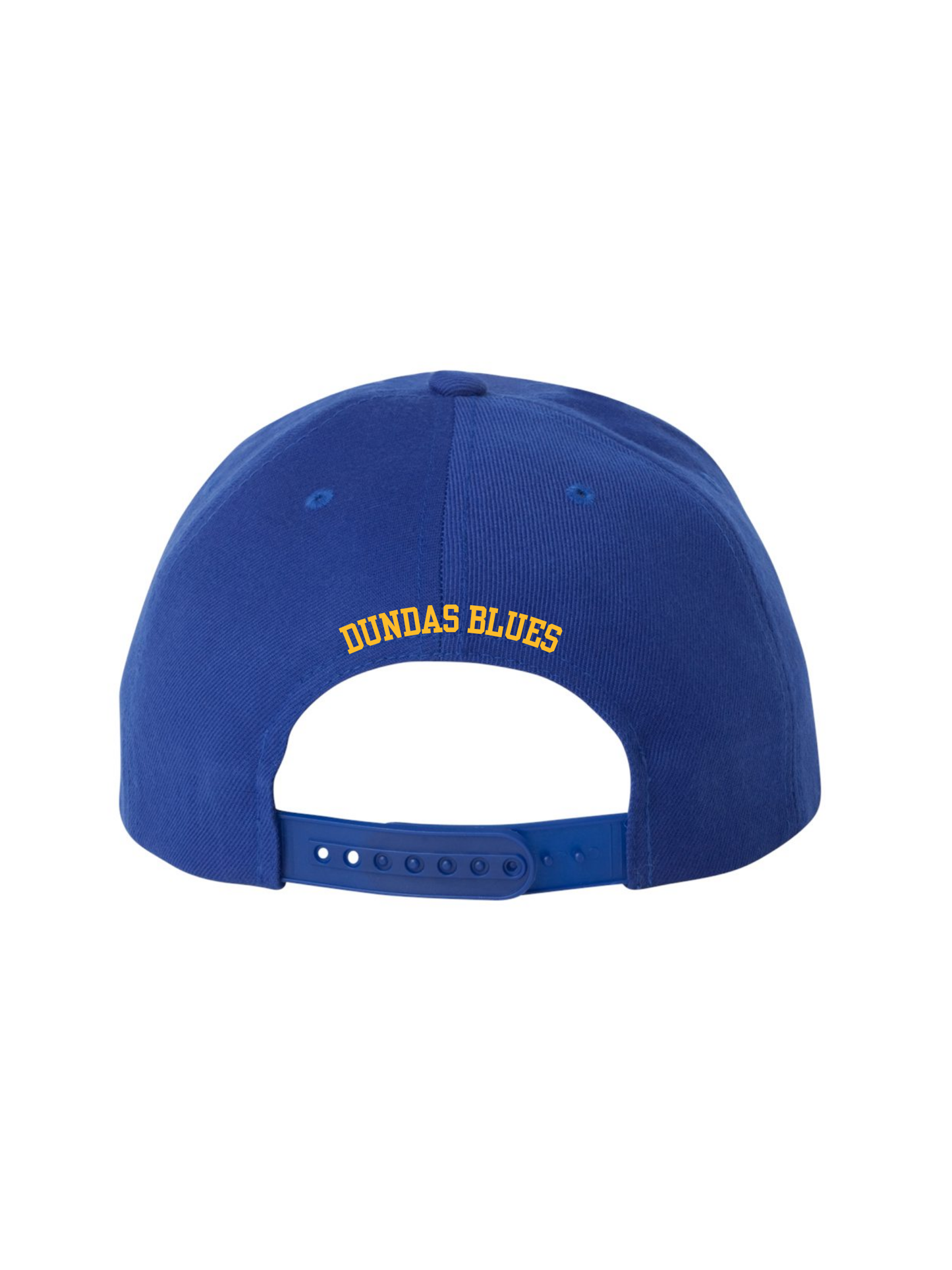 Blues Flat Brim Snapback