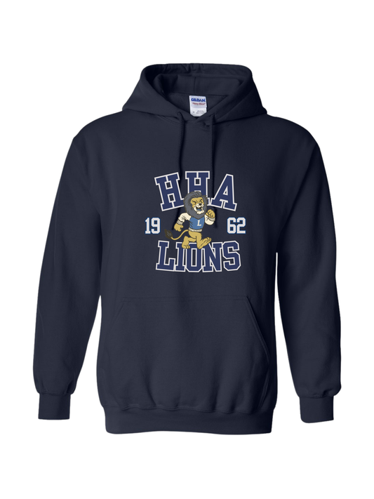 Retro Lions Pullover Hoodie