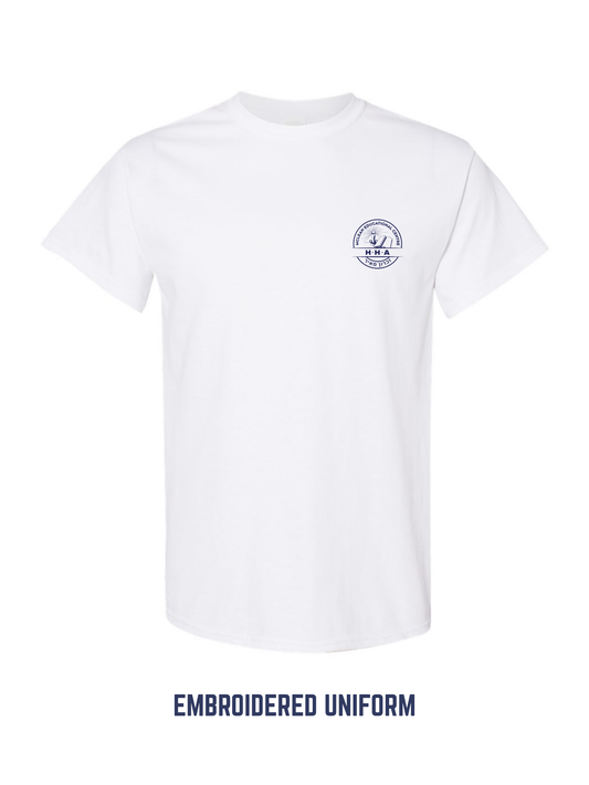 Embroidered Crest Uniform T-Shirts