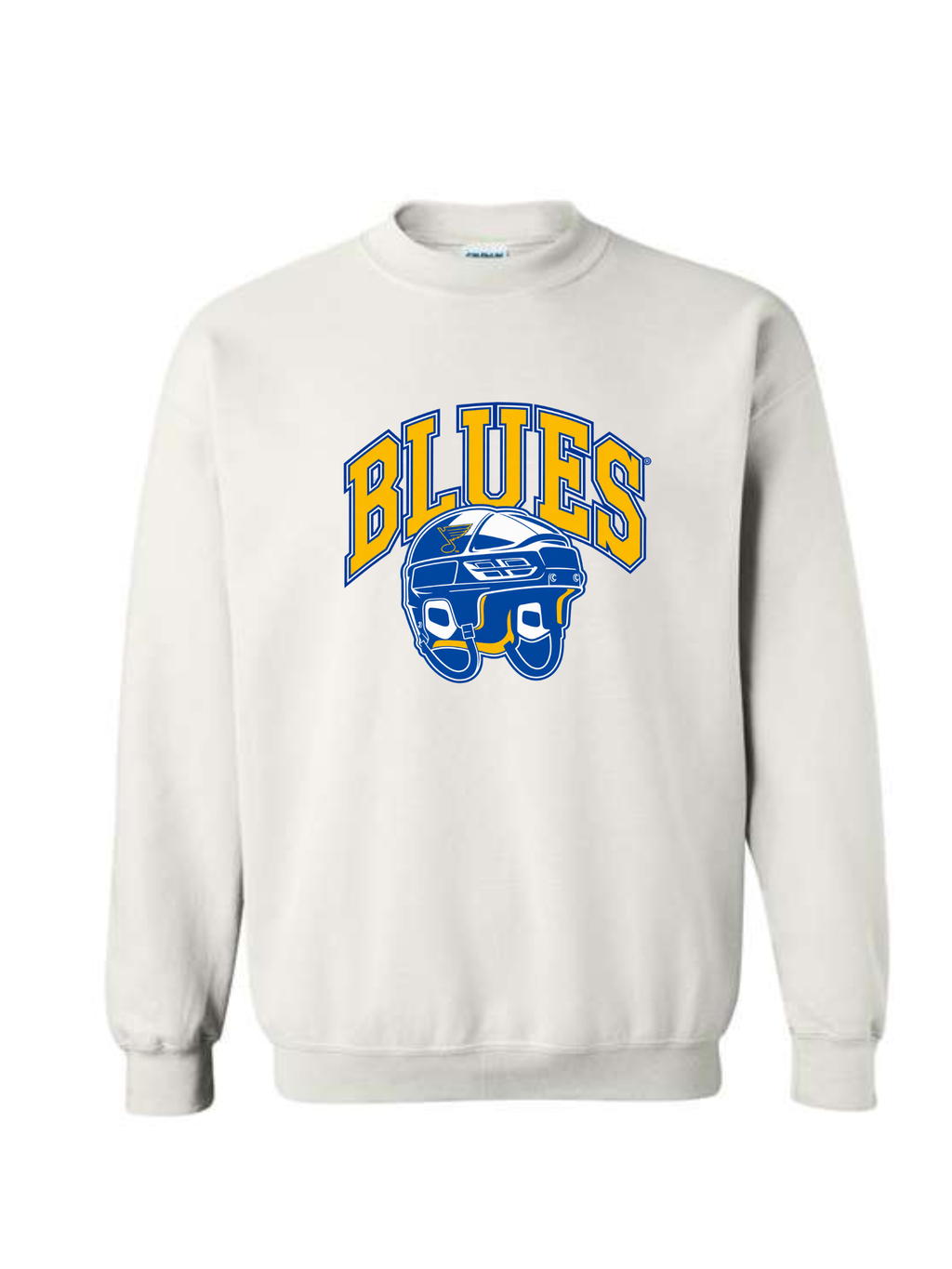 Blues Helmet Crewneck