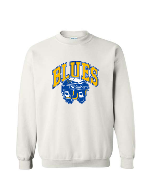 Blues Helmet Crewneck