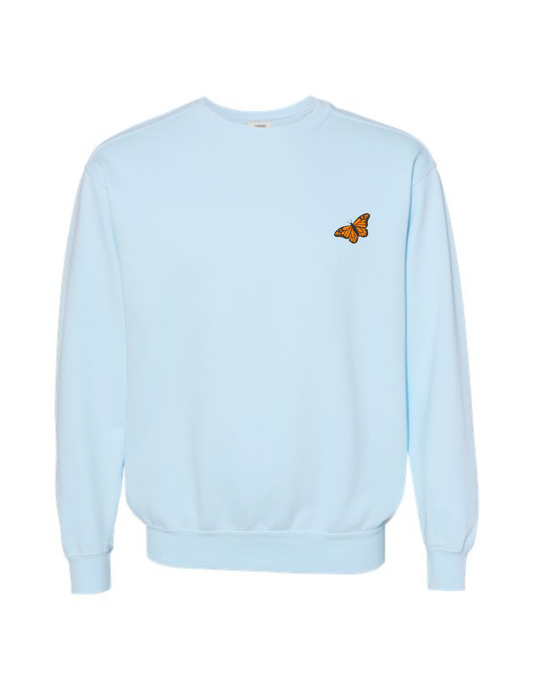 Butterfly Blues Crewneck