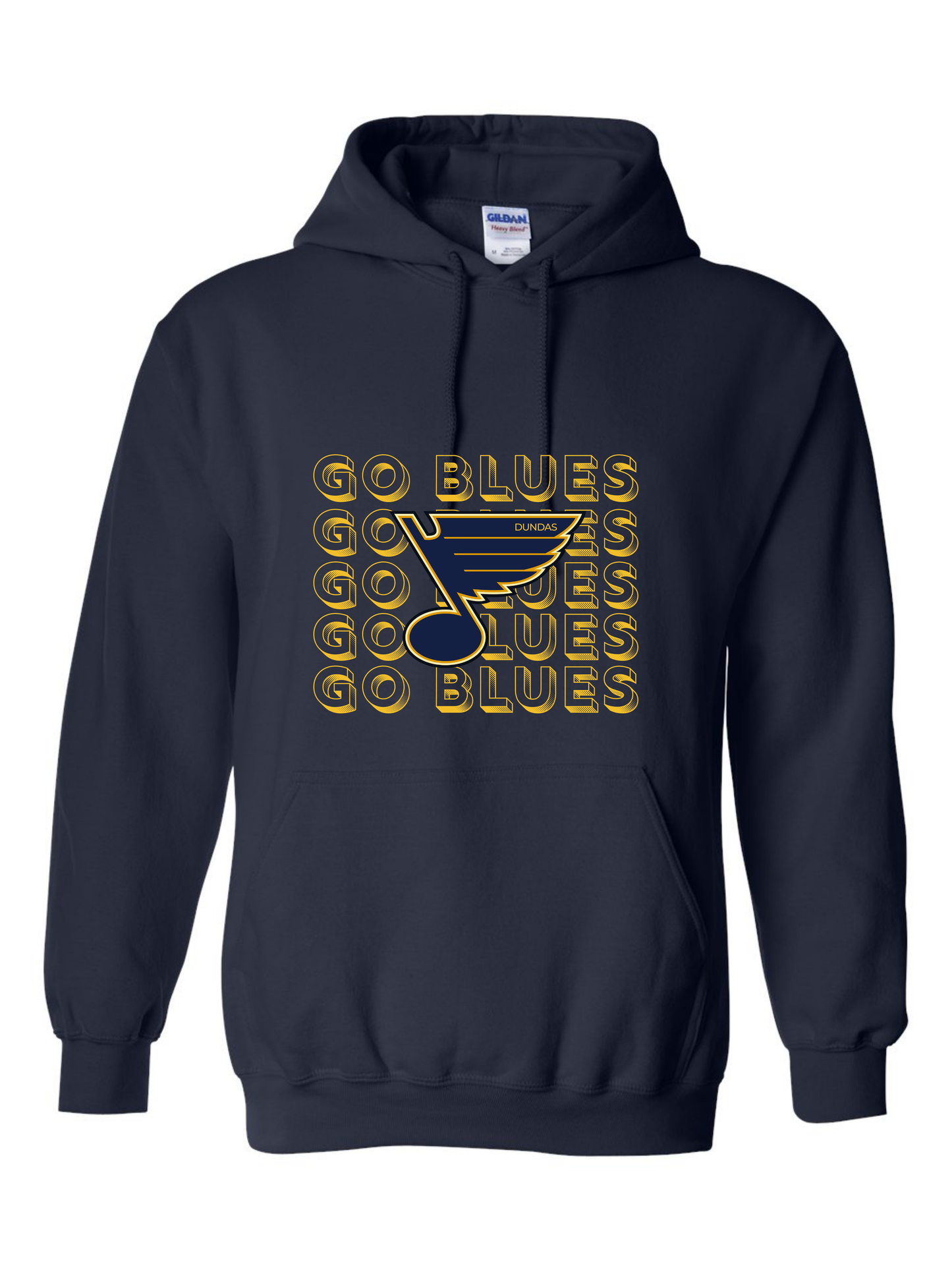 Go Blues Repeater Hoodie
