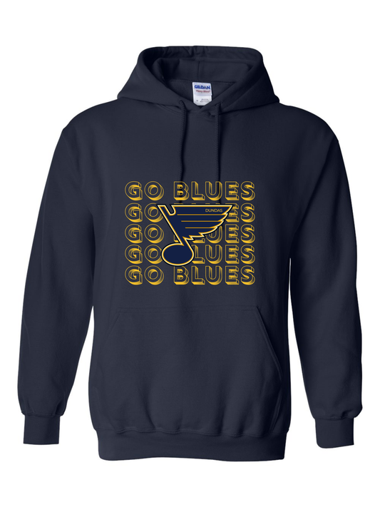 Go Blues Repeater Hoodie