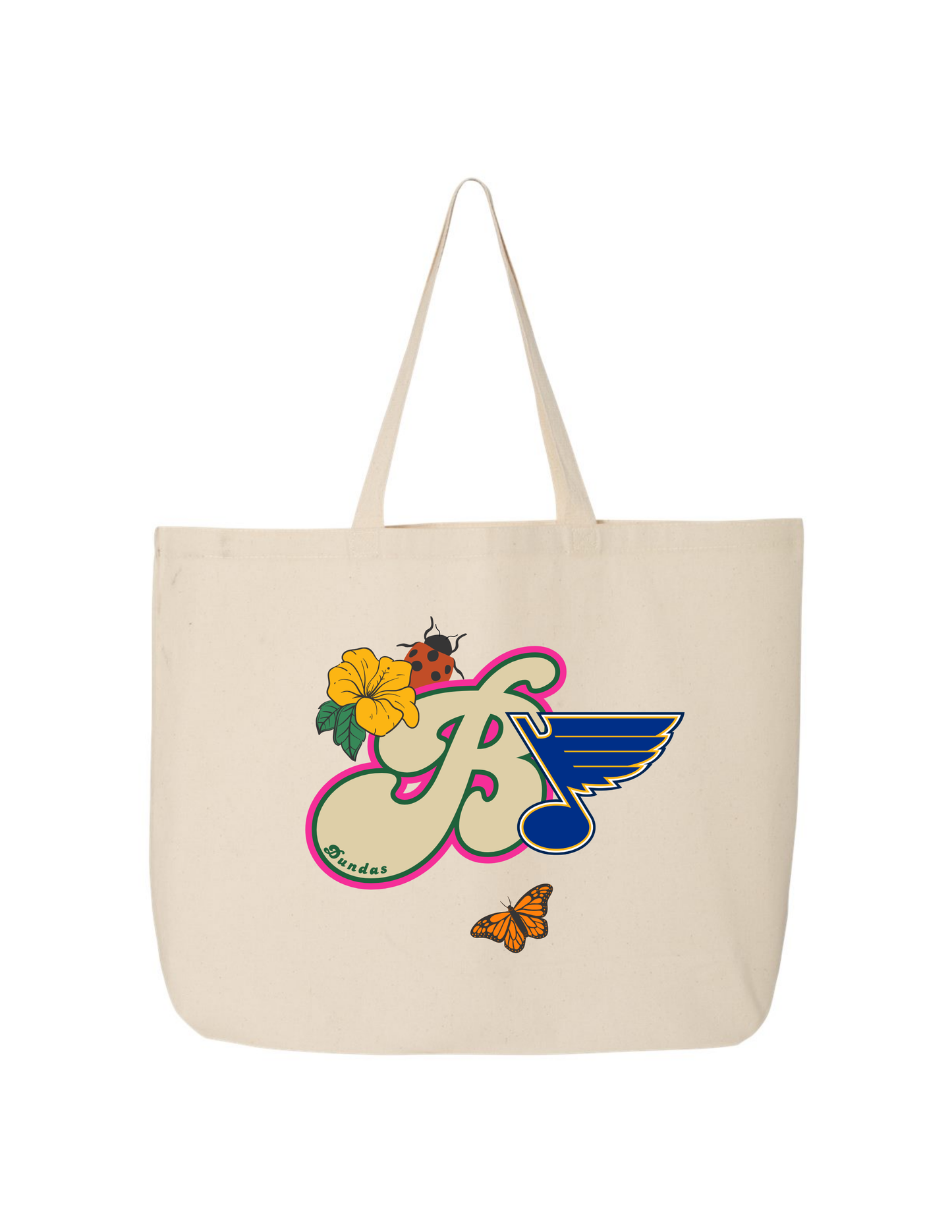 Butterfly Blues Tote
