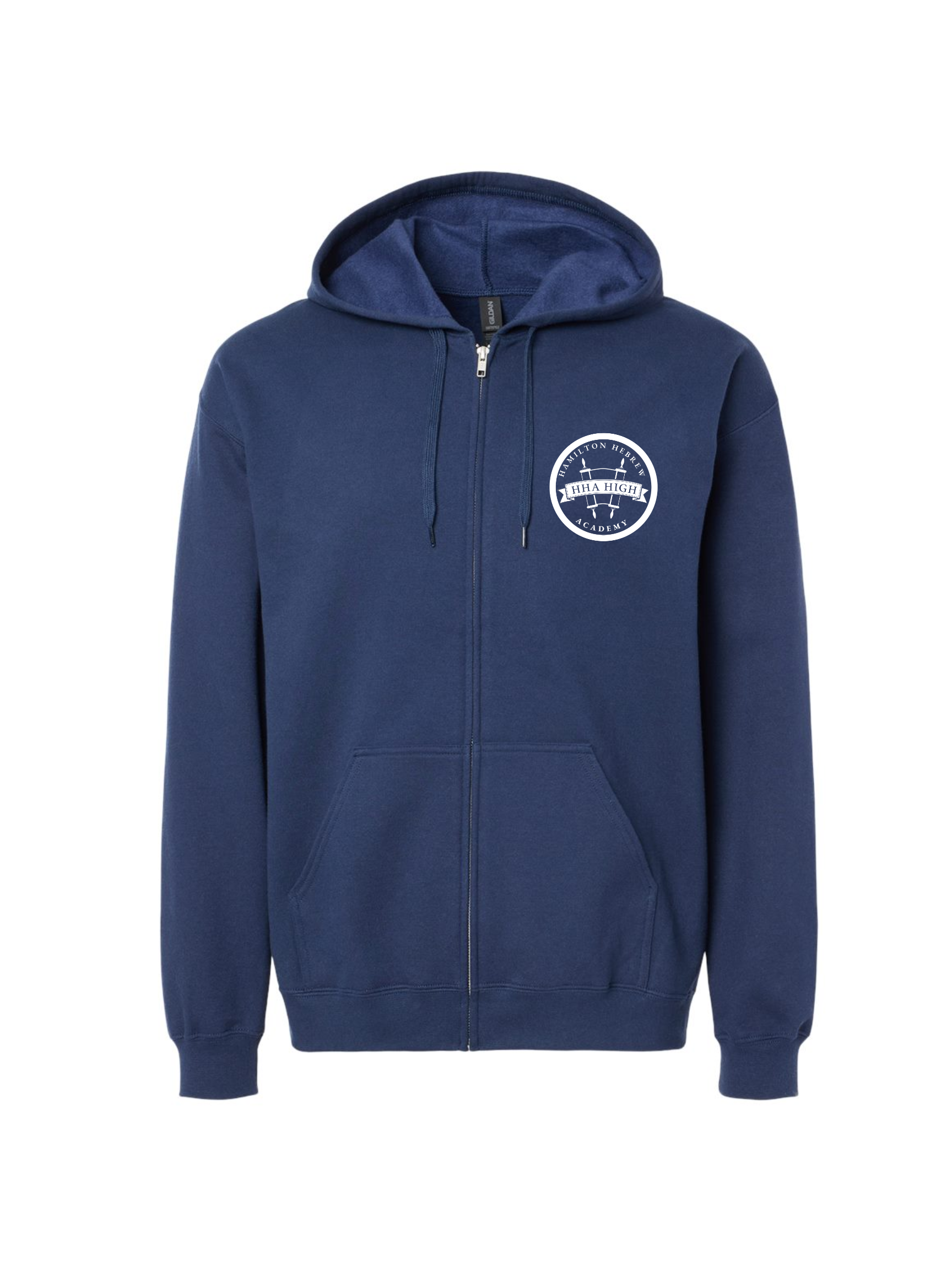 HHA High School Crest Zip Hoodie