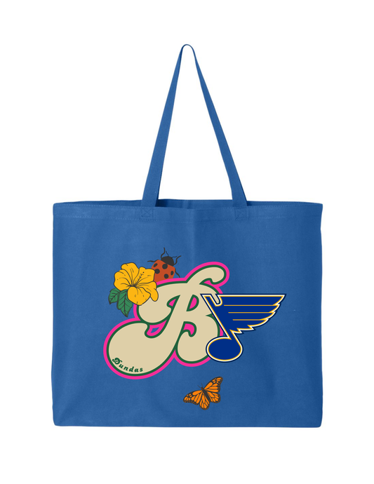 Butterfly Blues Tote