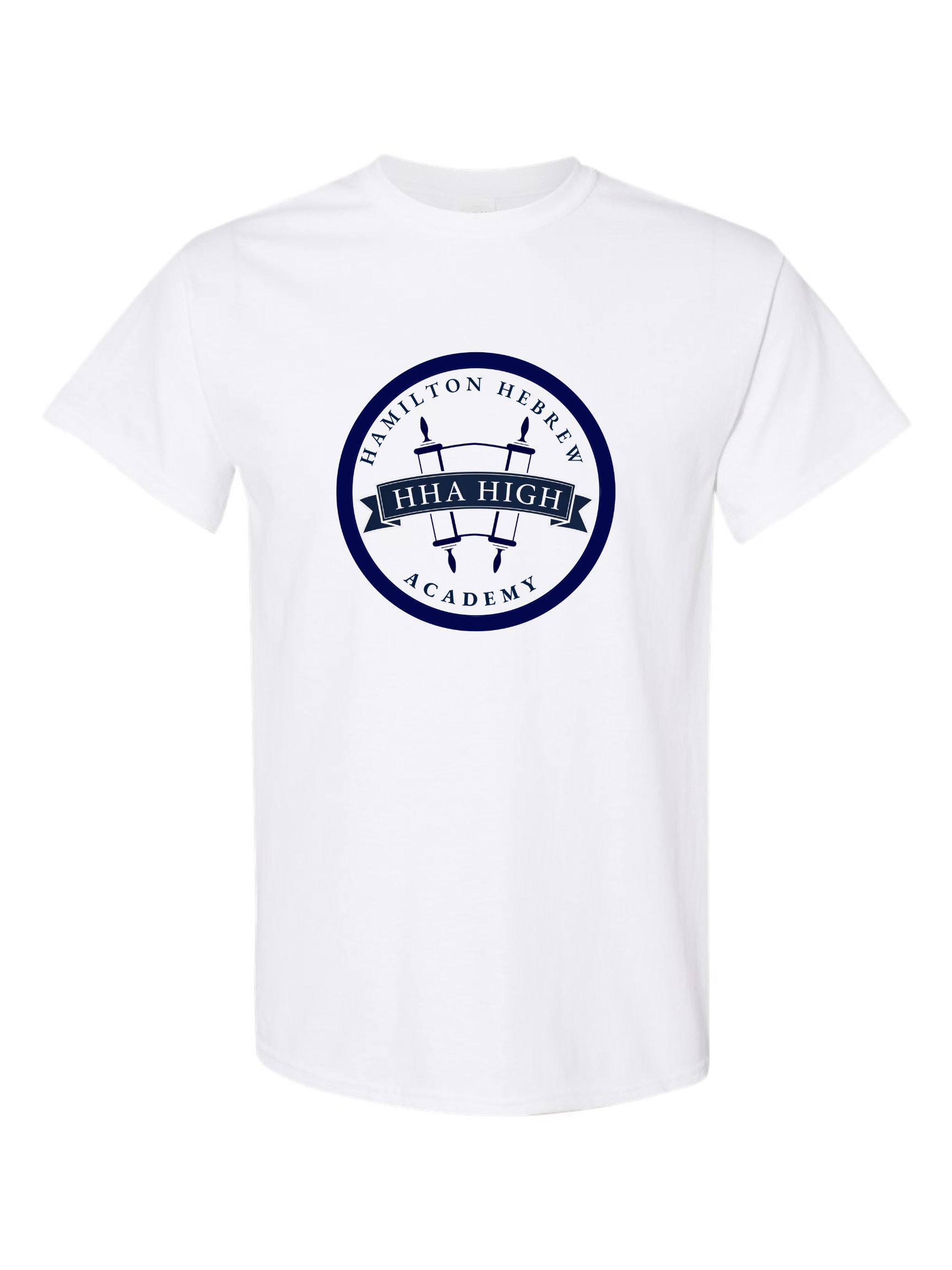 HHA High School Crest T-Shirt — White
