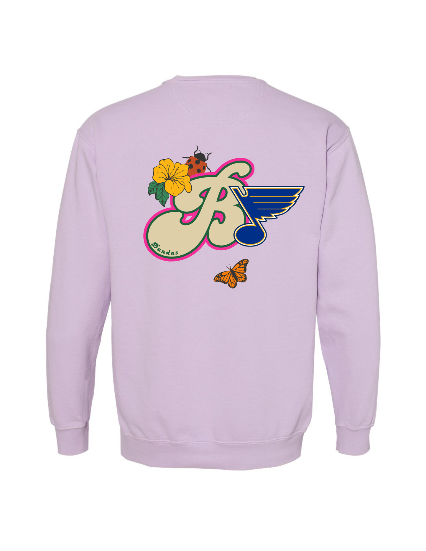 Butterfly Blues Crewneck