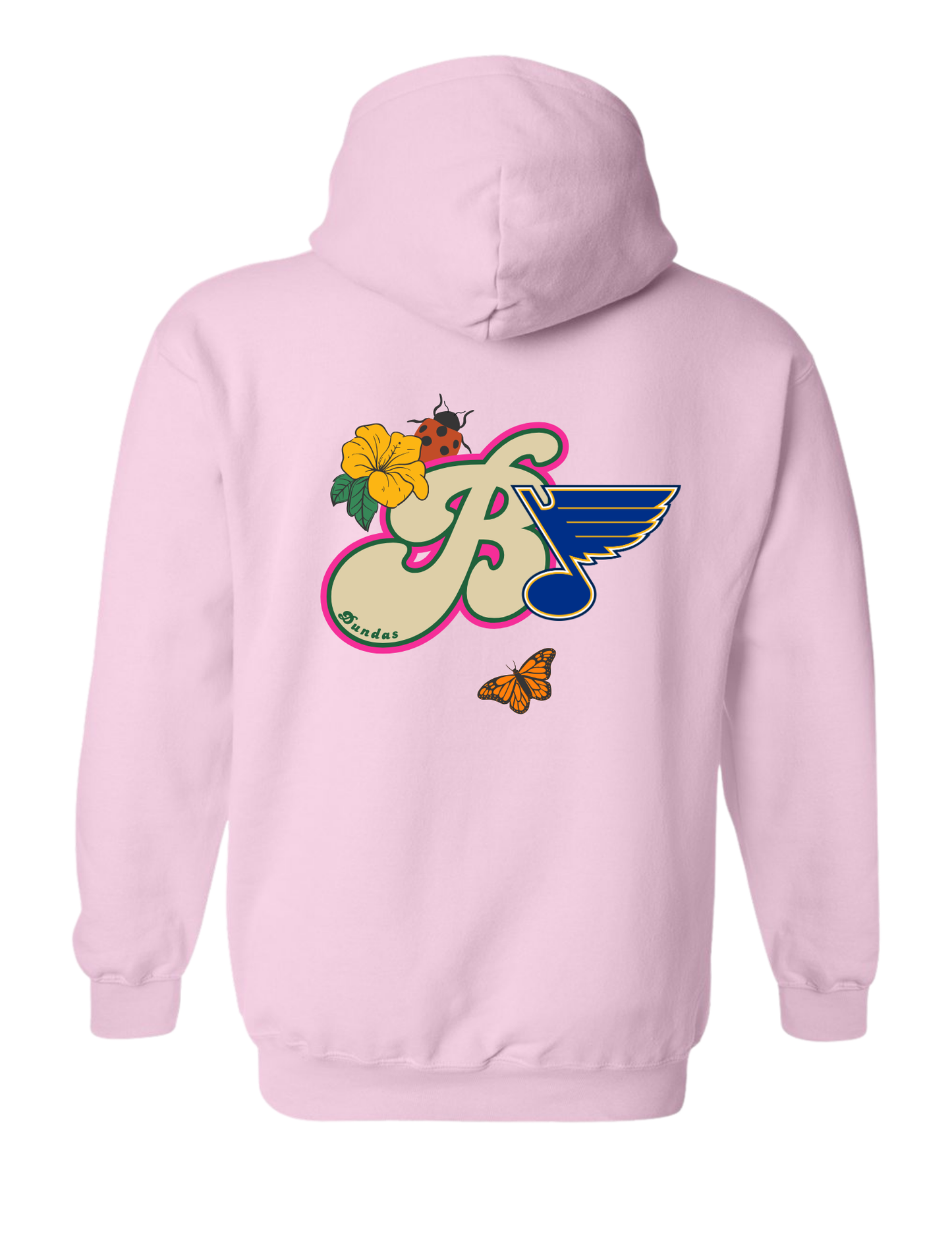 Butterfly Blues Hoodie (Youth Sizes)