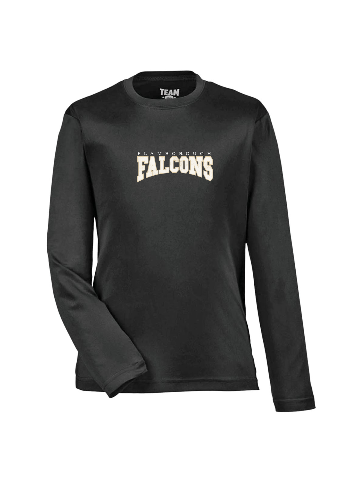 Falcons Collegiate Performance Long Sleeve – Black