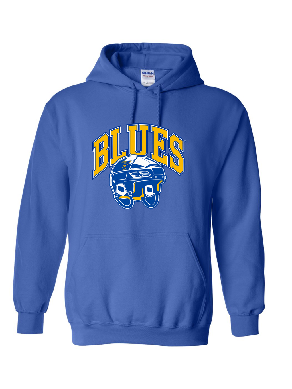 Blues Helmet Hoodie