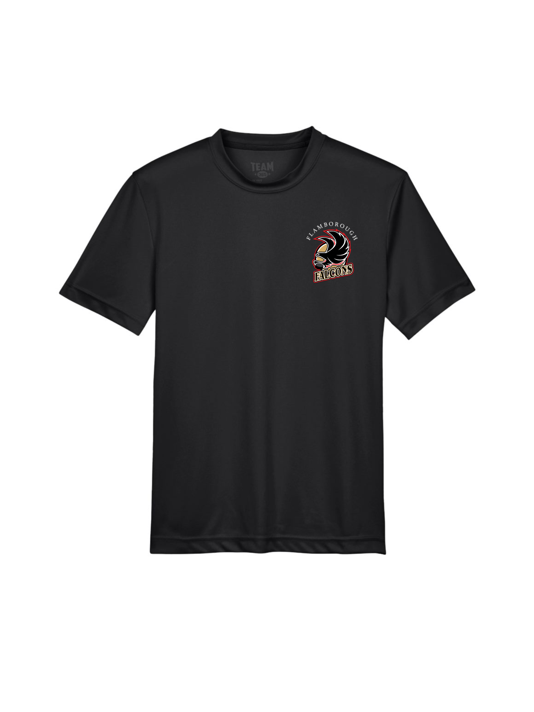 Falcons Crest Performance Tee – Black