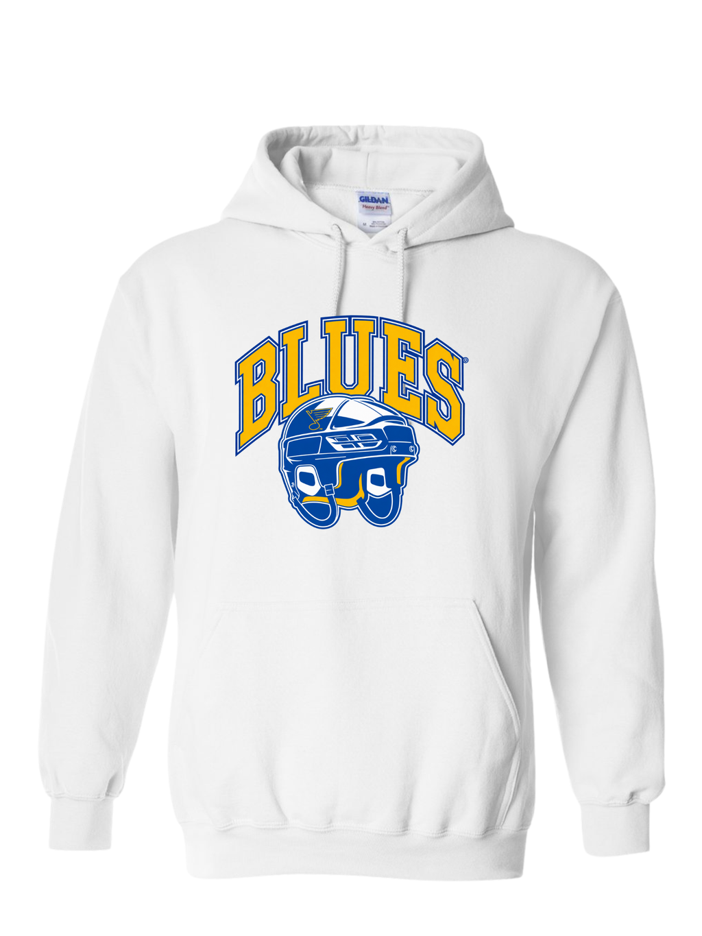 Blues Helmet Hoodie