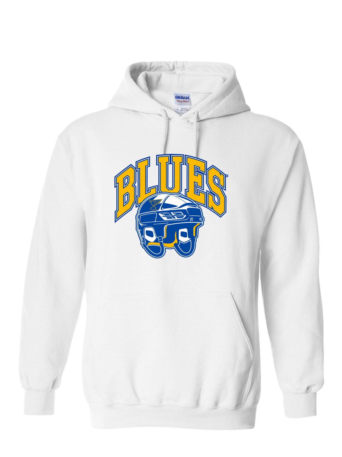 Blues Helmet Hoodie