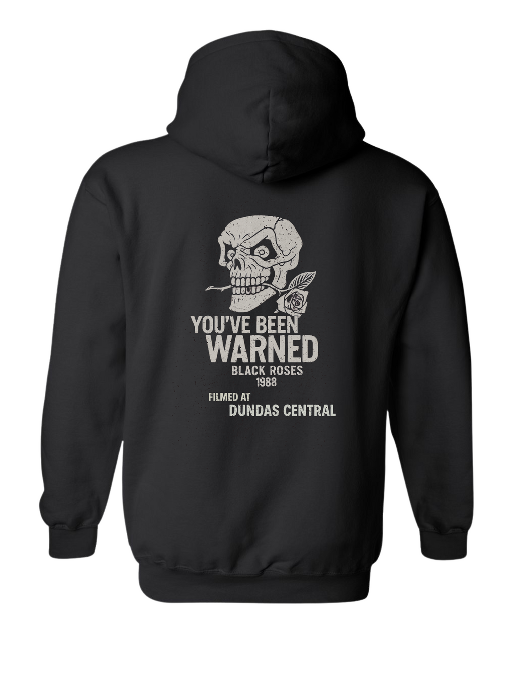 Black Roses 'You’ve Been Warned' Hoodie (Limited Edition)