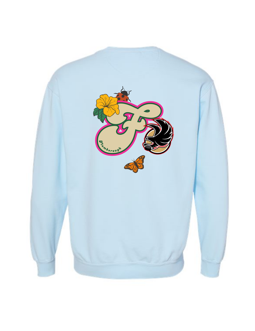 Flamborough Falcons Butterfly Crewneck
