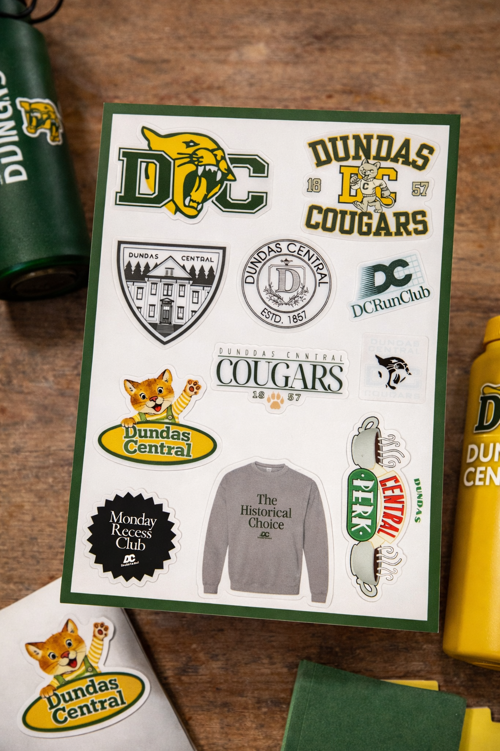 Dundas Central Sticker Sheet