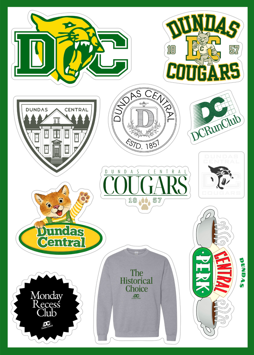 Dundas Central Sticker Sheet